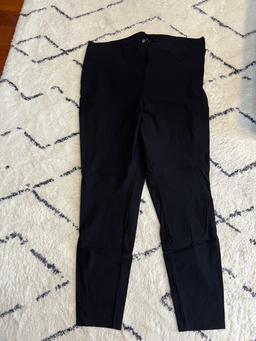 New York & Company Black Slim Ponte Pants